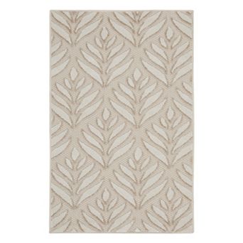 Nourison Aloha Tropical Floral Outdoor Rug
