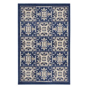 Nourison Aloha Contemporary Geometric Outdoor Rug