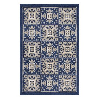Nourison Aloha Contemporary Geometric Outdoor Rug