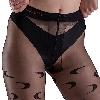 LECHERY® Moon Print 1 Pair of Tights