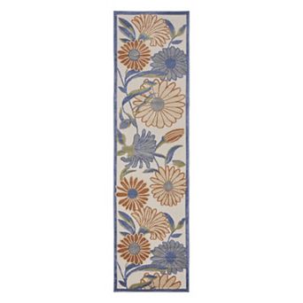 Nourison Aloha Bold Floral Outdoor Rug