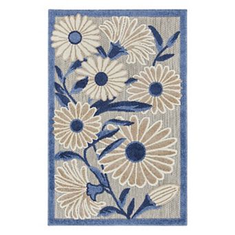 Nourison Aloha Bold Floral Outdoor Rug