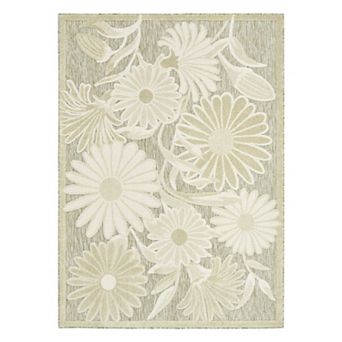 Nourison Aloha Bold Floral Outdoor Rug