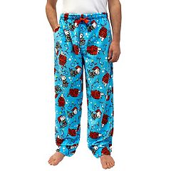 Men's Spiderverse Christmas Fleece Pajama Pants