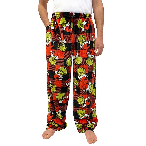 Christmas Buffalo Plaid Mens Pajama Pants with Pockets Drawstring Lounge  Pants Pajama Bottoms Men Sleep PJ Pants for Men(Red,Small) at  Men's  Clothing store