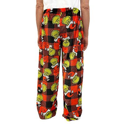 Men s The Grinch Fleece Pajama Pants