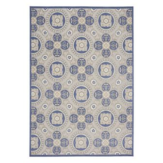 Nourison Aloha Floral Tropical Indoor/Outdoor Rug