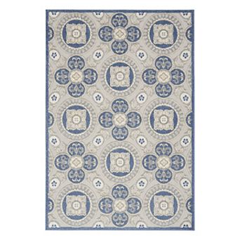 Nourison Aloha Floral Tropical Indoor/Outdoor Rug