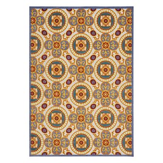 Nourison Aloha Floral Tropical Indoor/Outdoor Rug