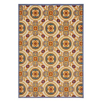 Nourison Aloha Floral Tropical Indoor/Outdoor Rug