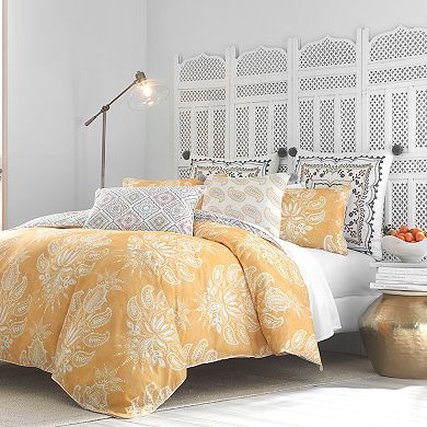 Heirlooms Of India Landour 3-piece Reversible Comforter Set with Shams