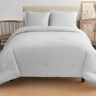 Boutique Living 3 pc Cotton Comforter Set with Shams