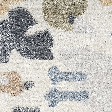 Nourison Astra Safari Animals Kids Washable Indoor Rug