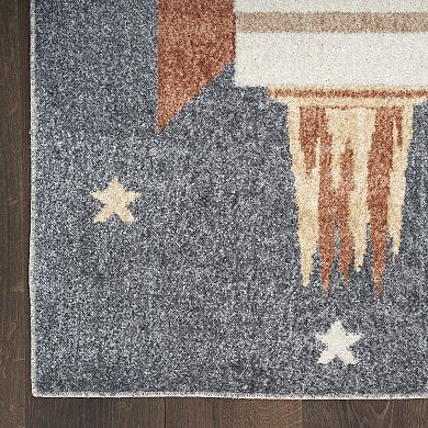 Nourison Astra Modern Space Kids Indoor Rug