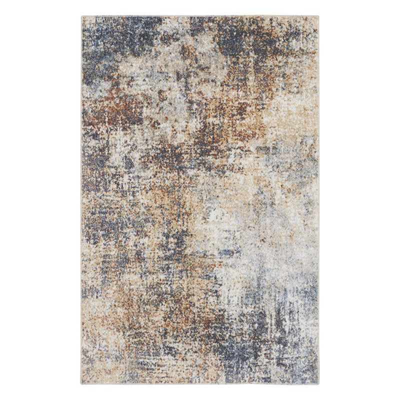 Nourison Astra Modern Abstract Indoor Rug, Multicolor, 9X12 Ft