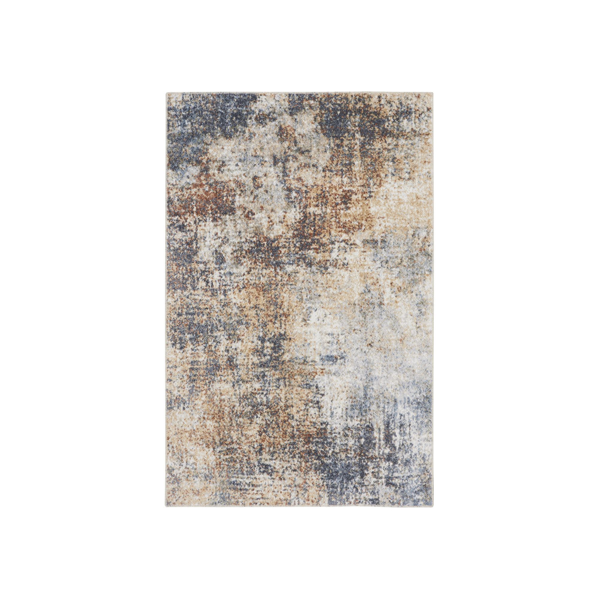 Nourison Astra Modern Abstract Washable Indoor Rug, Multi