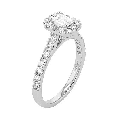 Evolv 14k White Gold 1 Carat T.W. IGI Certified Lab-Grown Diamond Engagement Ring