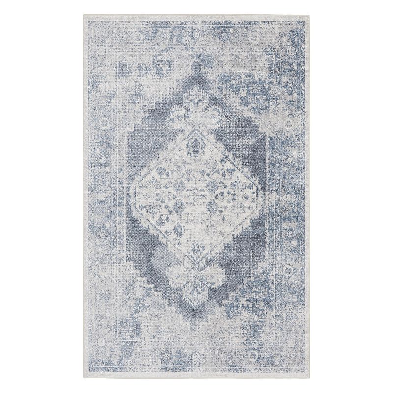 Nourison Astra Vintage Persian Indoor Rug, Blue, 9X12 Ft