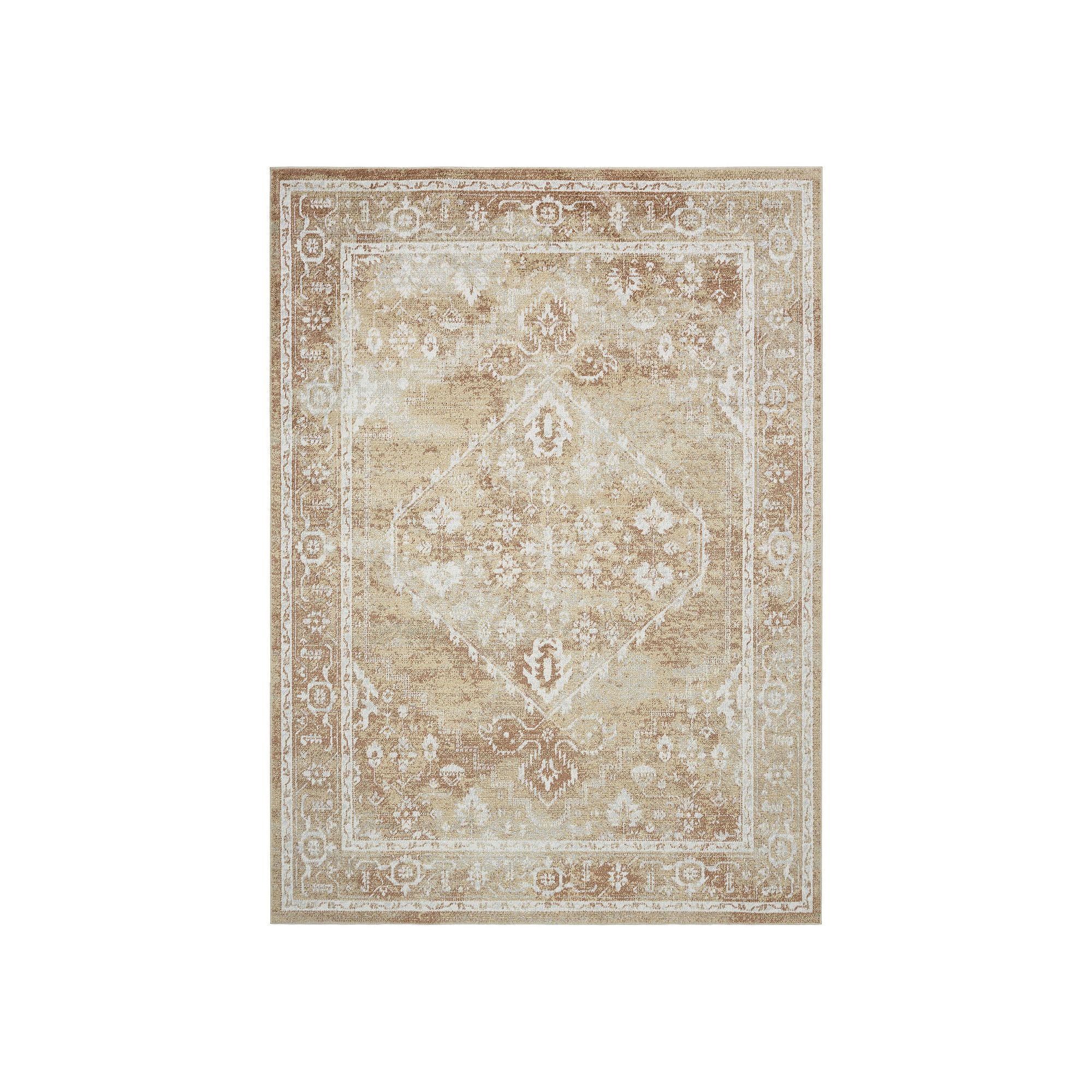 Nourison Astra Vintage Persian Washable Indoor Rug, Red Teamcolor