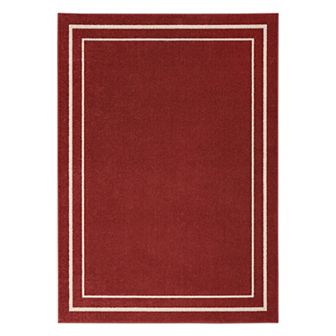 Nourison Essentials Contemporary Bordered Indoor/Outdoor Rug