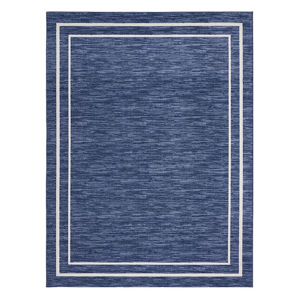 Nourison Essentials Contemporary Bordered Indoor/Outdoor Rug