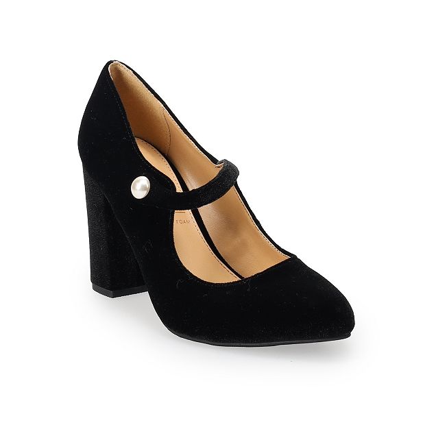 Lauren conrad black outlet pumps