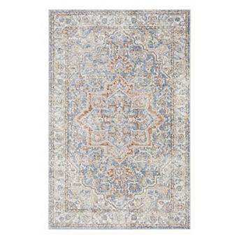 Nourison Astra Vintage Medallion Washable Indoor Rug