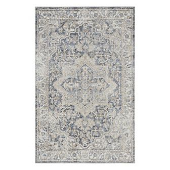 Nourison Astra Vintage Medallion Washable Indoor Rug