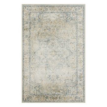 Nourison Astra Vintage Medallion Washable Indoor Rug