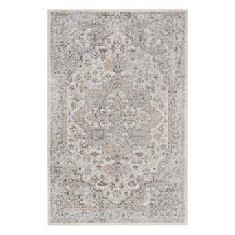 Nourison Astra Vintage Medallion Washable Indoor Rug