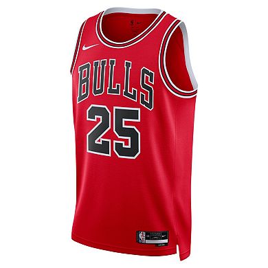 Unisex Nike Dalen Terry Red Chicago Bulls 2022 NBA Draft First Round Pick Swingman Jersey - Icon Edition