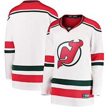 Women's Fanatics White New Jersey Devils 2022/23 Heritage Premier Breakaway Jersey