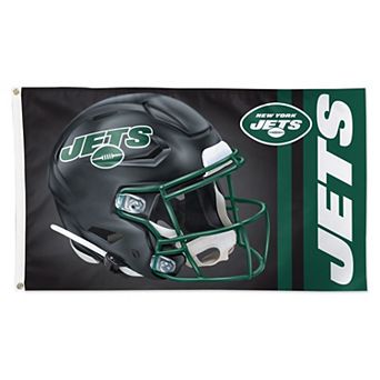 WinCraft New York Jets Alternate Helmet Single-Sided 3' x 5' Deluxe Flag