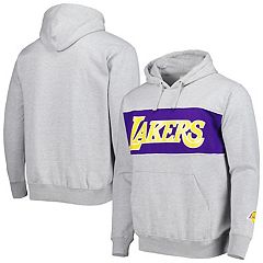 Fanatics Branded Purple Los Angeles Lakers Full Steam Slub Hoodie T-Shirt