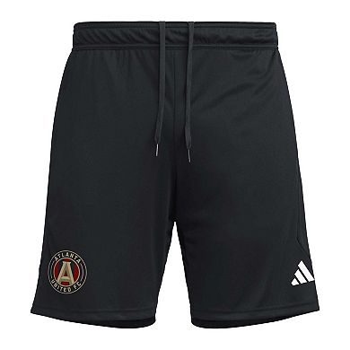 Men's adidas Black Atlanta United FC 2023 On-Field AEROREADY Training Shorts