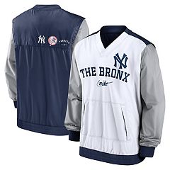 Men's Starter Purple New York Yankees Cross Bronx Fashion Satin Full-Snap Varsity Jacket
