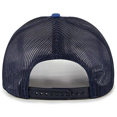 Youth '47 White/Blue Miami Dolphins Cove Trucker Snapback Hat