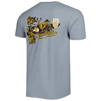 Men's Graphite Vanderbilt Commodores College Vault State Comfort T-Shirt