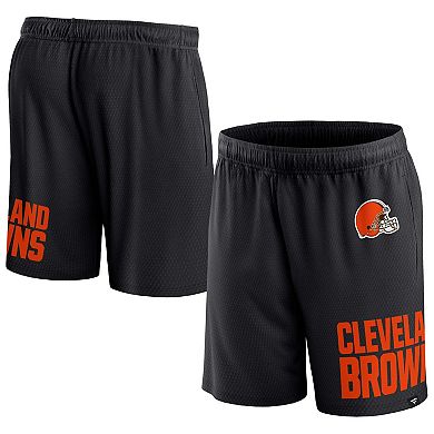 Men's Fanatics Branded Black Cleveland Browns Clincher Shorts