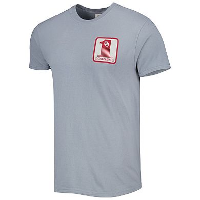 Men's Graphite Oklahoma Sooners Vault State Comfort T-Shirt