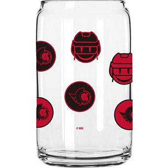 Ottawa Senators 16oz. Smiley Can Glass
