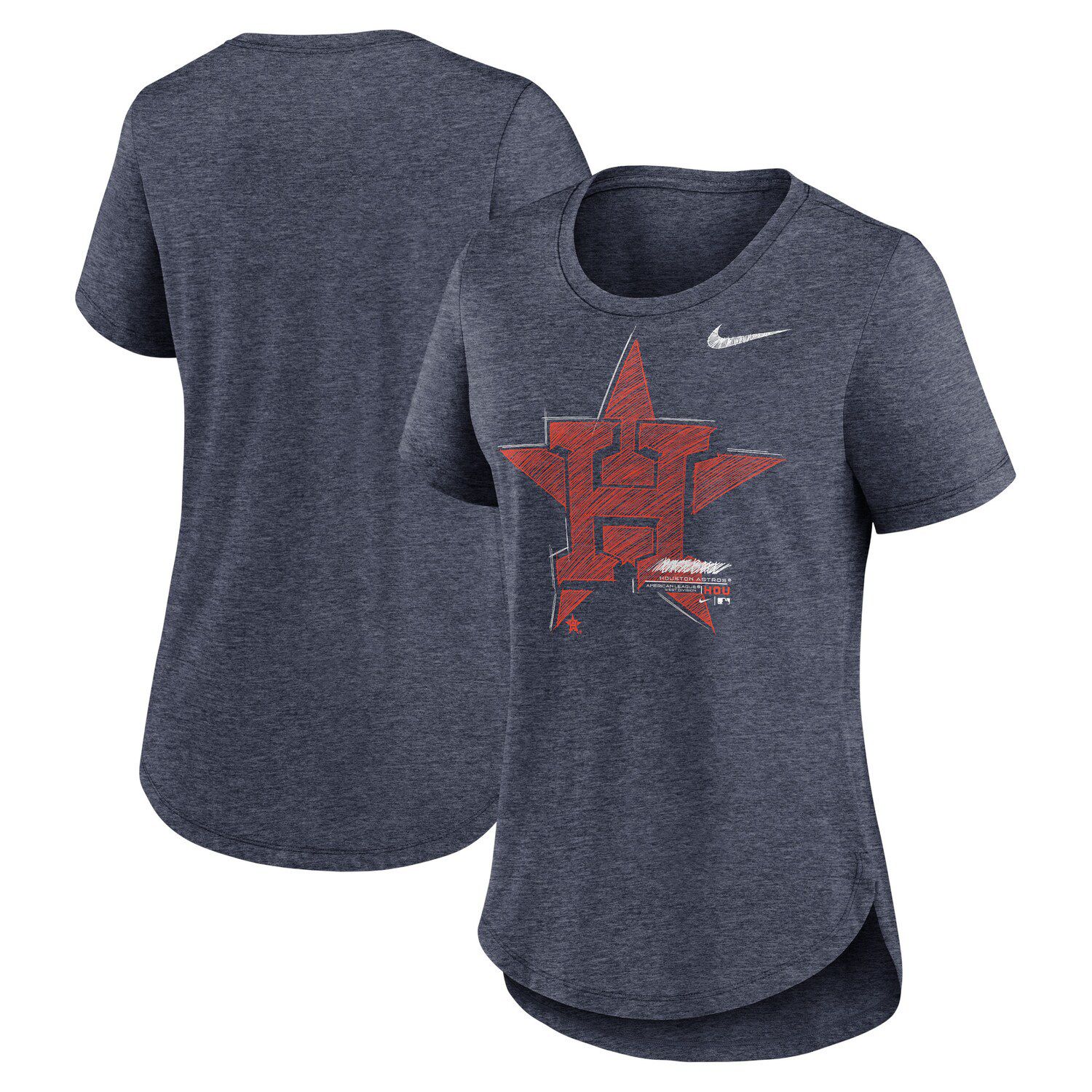 Nike Dri-FIT City Connect Velocity Practice (MLB Houston Astros) Women's  V-Neck T-Shirt.