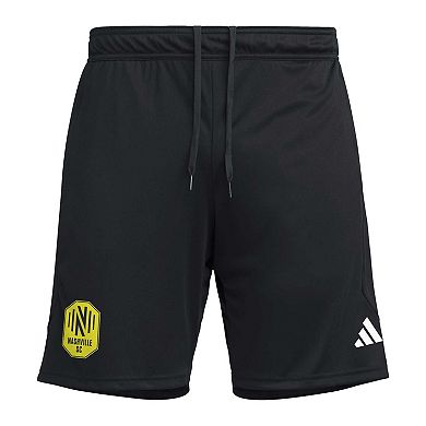 Men's adidas Black Nashville SC 2023 On-Field AEROREADY Training Shorts