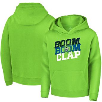 Youth Fanatics Branded Rave Green Seattle Sounders FC Contribution Pullover Hoodie