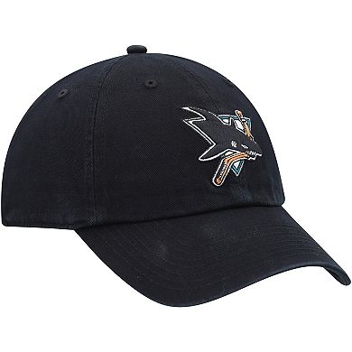 Women's '47 Black San Jose Sharks Clean Up Adjustable Hat