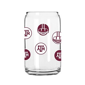 Texas A&M Aggies 16oz. Smiley Can Glass