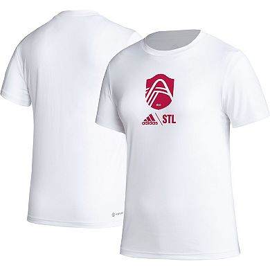 Women's adidas White St. Louis City SC AEROREADY Club Icon T-Shirt