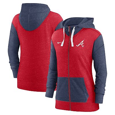 Nike red hoodie zip best sale