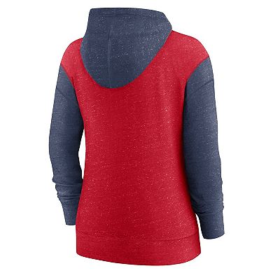 Women's Nike Red Atlanta Braves Full-Zip Hoodie