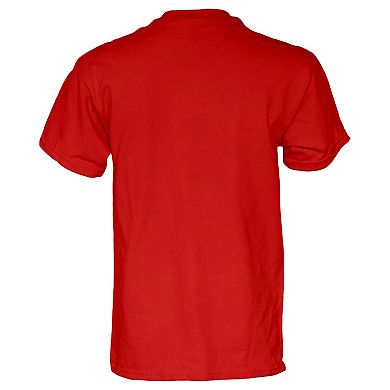Men's Blue 84 Red Fresno State Bulldogs 2022 Jimmy Kimmel LA Bowl T-Shirt